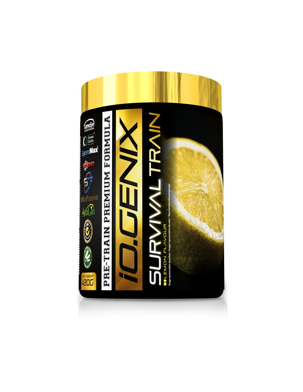 SURVIVAL TRAIN pre workout 430 g με καφεΐνη και αμινοξέα
